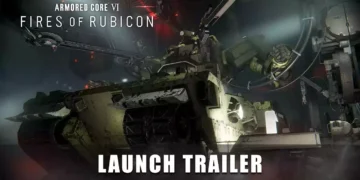 Armored Core 6 Fires of Rubicon trailer lançamento