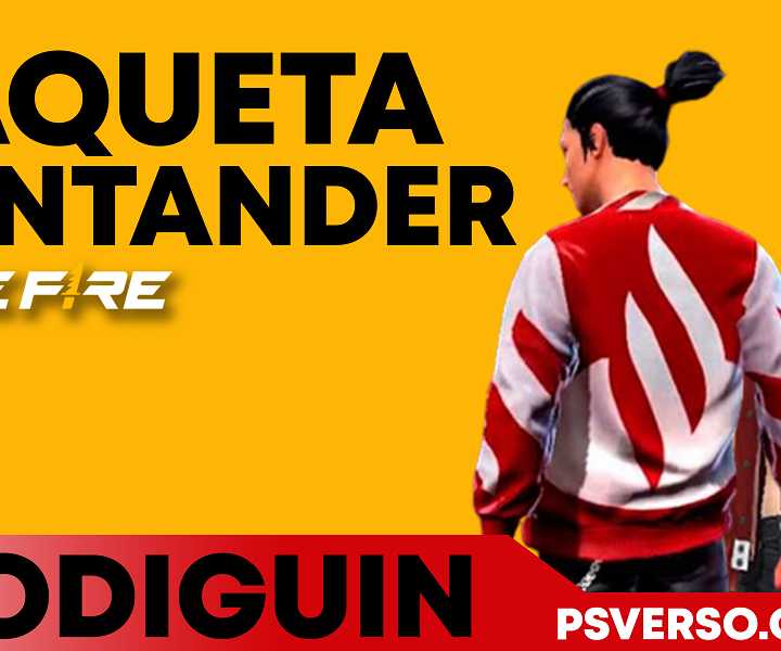 Novo codiguin infinito do Free Fire com a Jaqueta Santander! Codigão d