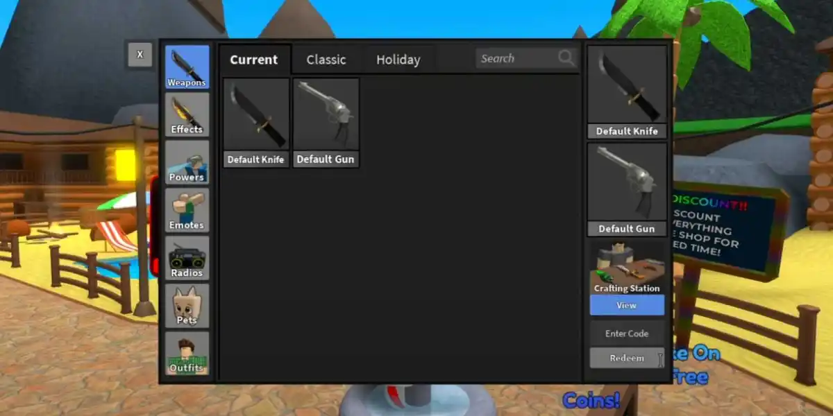 Como faço para resgatar códigos MM 2 Roblox