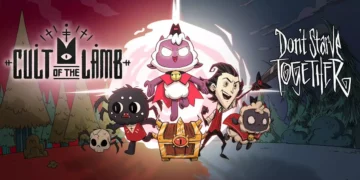 Cult of the Lamb crossover Don't Starve Together