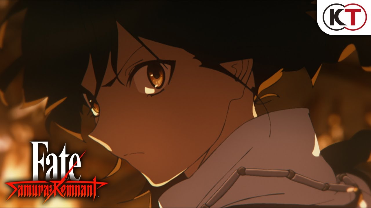 Fate Samurai Remnant animação abertura