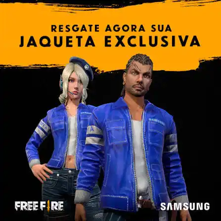 Jaqueta Galaxy skin rara free fire Jaqueta Galaxy skin rara free fire