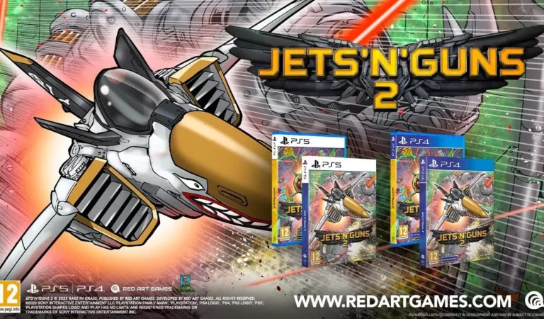 Jets’n’Guns 2 será lançado no PS5 e PS4 em 25 de agosto