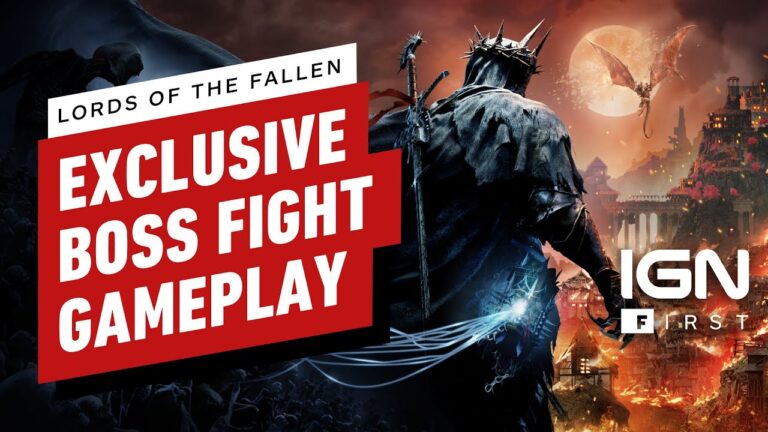 Lords of the Fallen video gameplay chefes