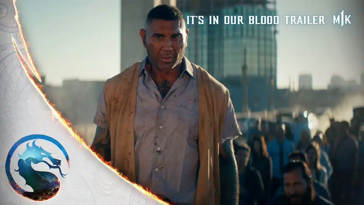 Mortal Kombat 1 trailer live action dave bautista