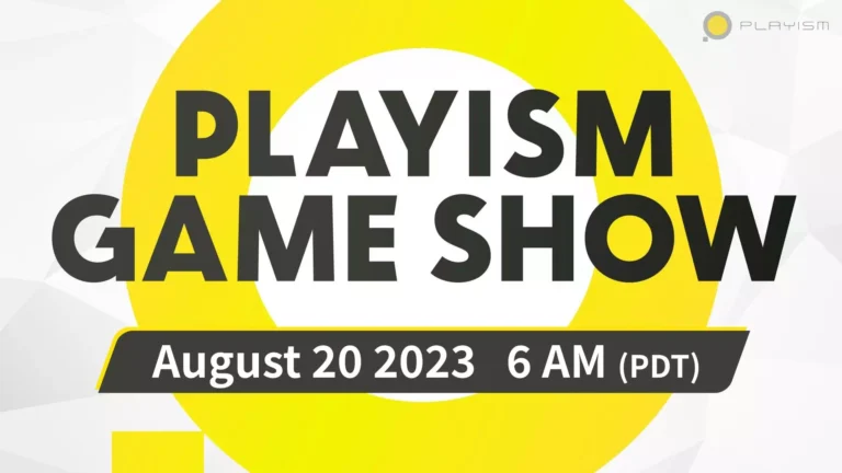 PLAYISM Game Show 2023 marcado para 20 de agosto