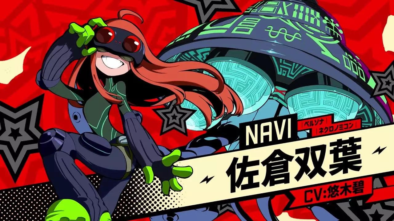 Persona 5 Tactica trailer Futaba Sakura
