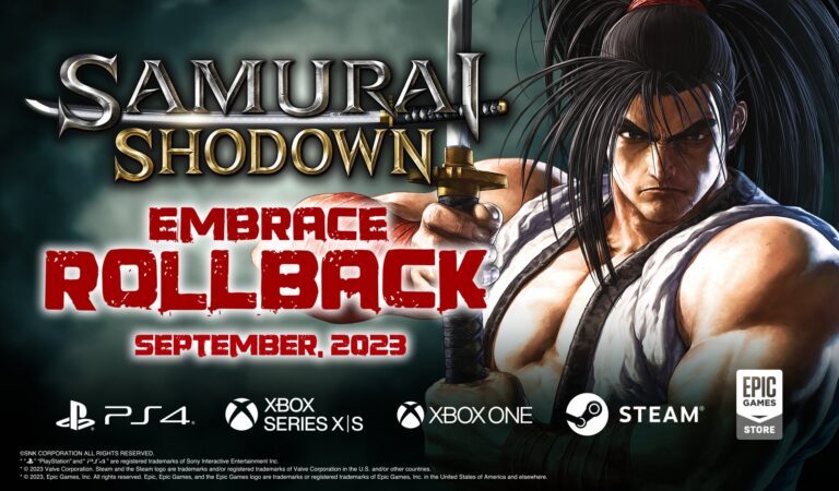 Samurai Shodown ganhará rollback netcode em setembro