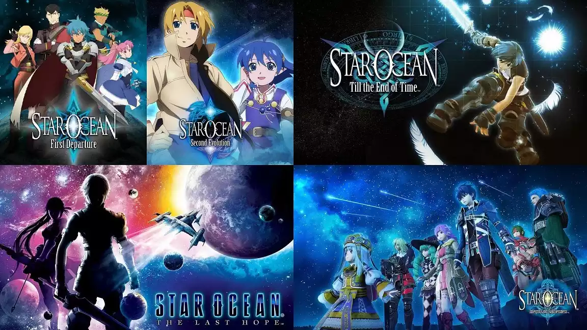 Star Ocean jogos jrpg