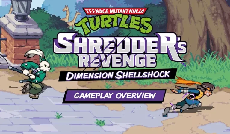 TMNT: Shredder’s Revenge Dimension Shellshock ganha trailer de gameplay de Karai e Usagi