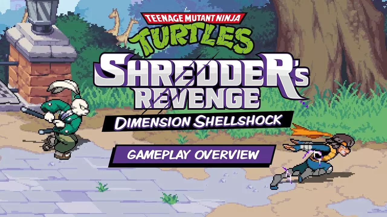 TMNT Shredder's Revenge Dimension Shellshock trailer gameplay karai usagi