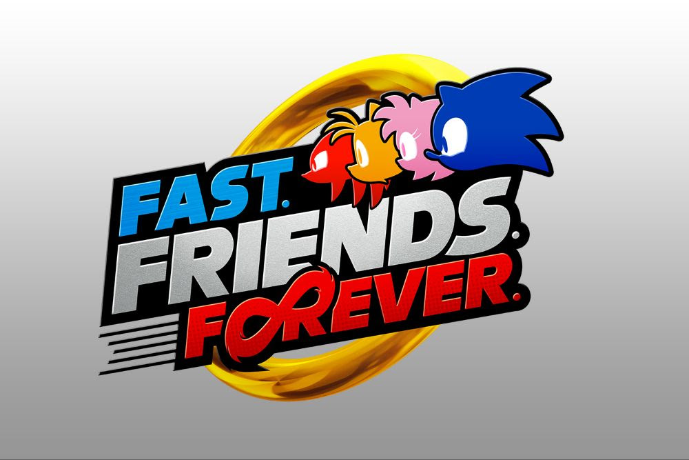sega campanha Fast. Friends. Forever. sonic