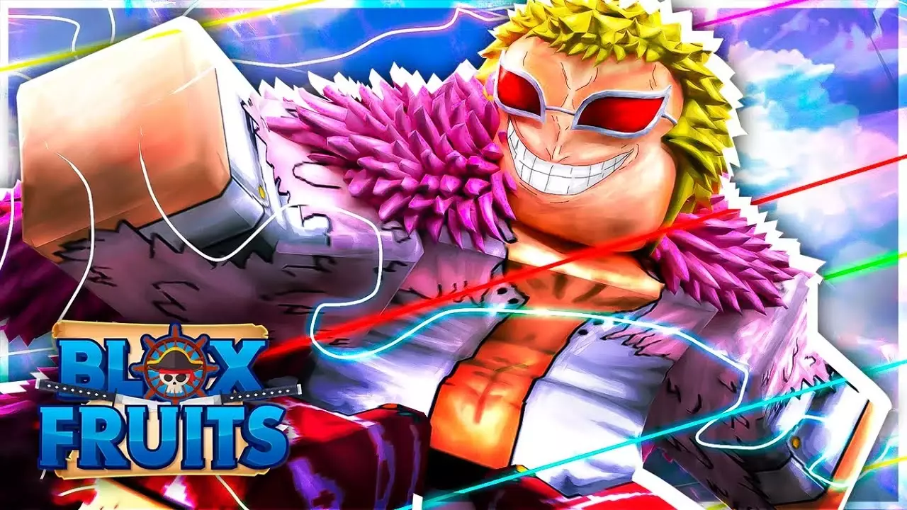 CONSEGUI A CAPA DO DOFLAMINGO NO BLOX FRUITS!!! 