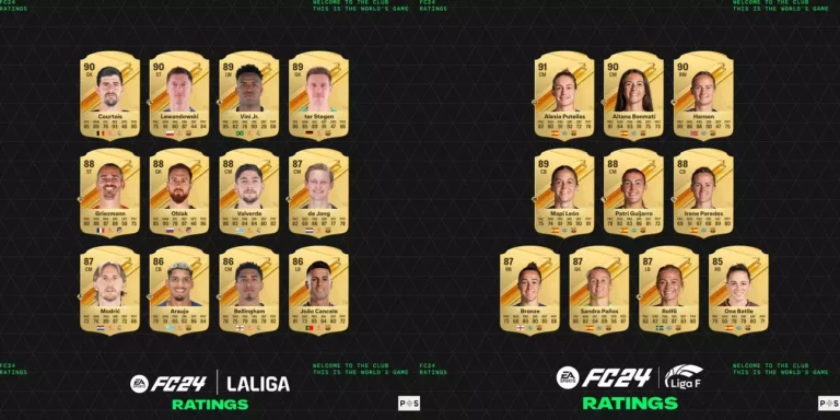 EA SPORTS FC 24 melhores atletas LaLiga Liga F