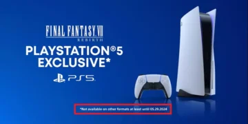 Final Fantasy 7 Rebirth exclusivo 3 meses ps5