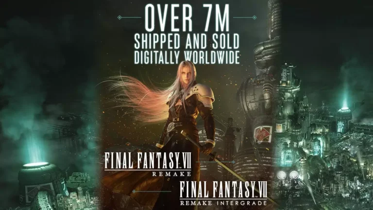 Final Fantasy VII Remake vendas 7 milhões rebirth 100 horas gameplay