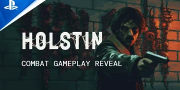 Holstin trailer jogabilidade combate