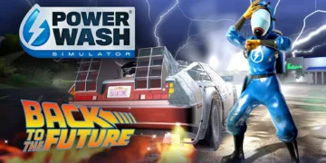 PowerWash Simulator dlc De Volta Para o Futuro