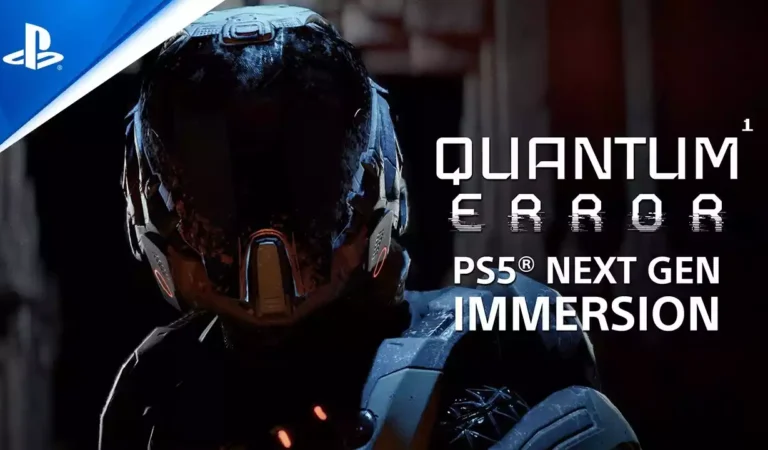 Quantum Error ganha novo trailer destacando a tecnologia no PS5