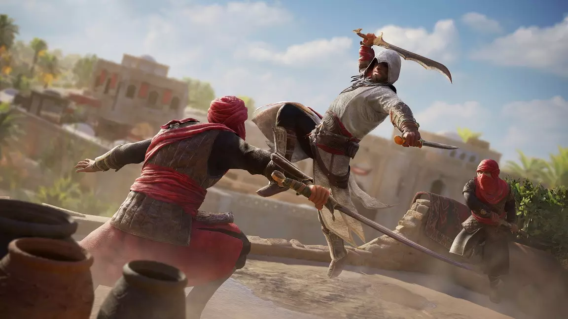 Review Assassin's Creed Mirage gameplay combate