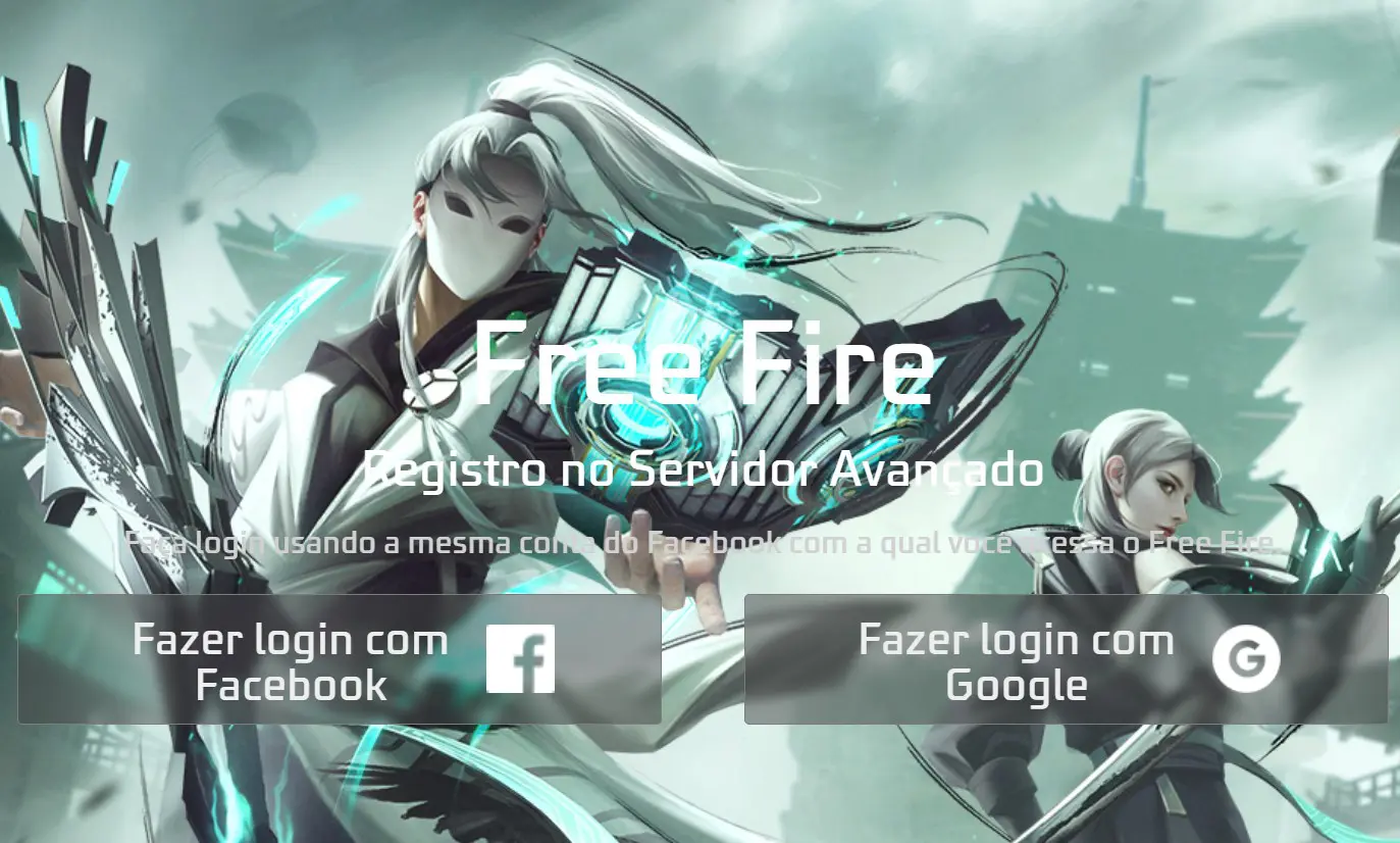 Servidor Avançado Free Fire outubro 2023 cadastro download