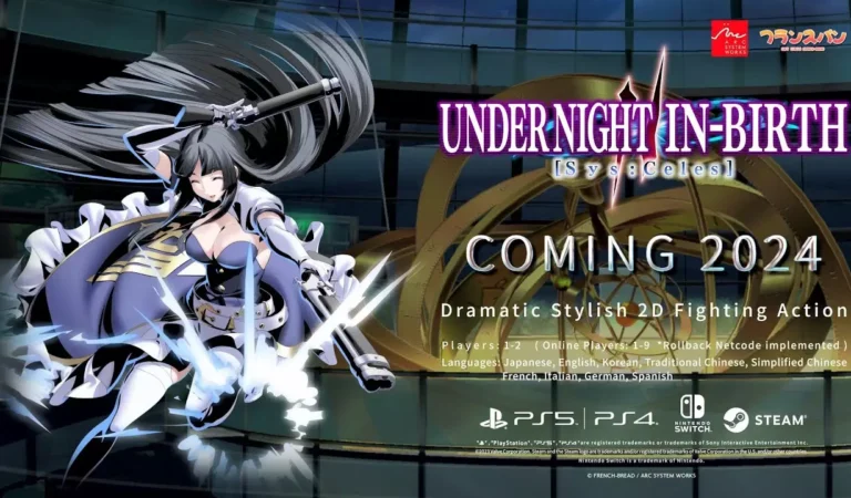 Under Night In-Birth II Sys:Celes adiciona Kaguya