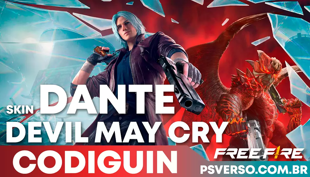 CODIGUIN FF: código Free Fire Devil May Cry 2023; Resgate no