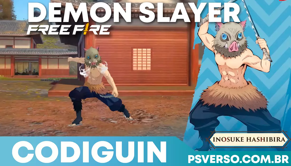 CODIGUIN FF 2023: Códigos Demon Slayer para resgatar no Rewards