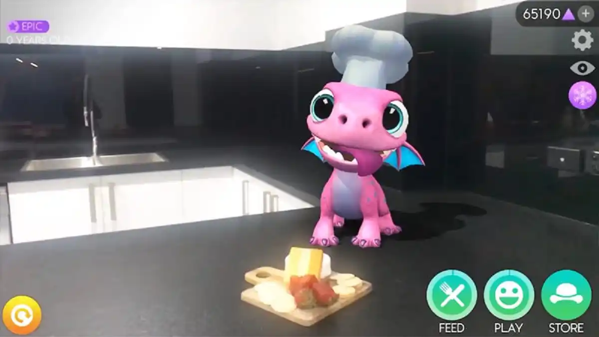 AR Dragon jogo bichinho virtual AR Dragon jogo bichinho virtual