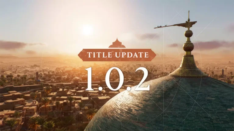Assassin's Creed Mirage atualização 1.02