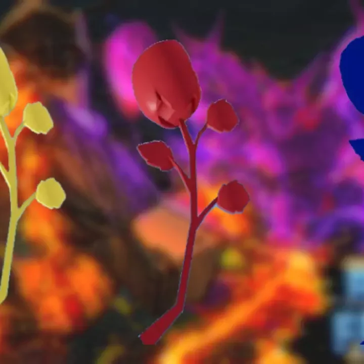 Blox Fruits: Guia Definitivo para Encontrar as Flores Blue, Red e Yellow!