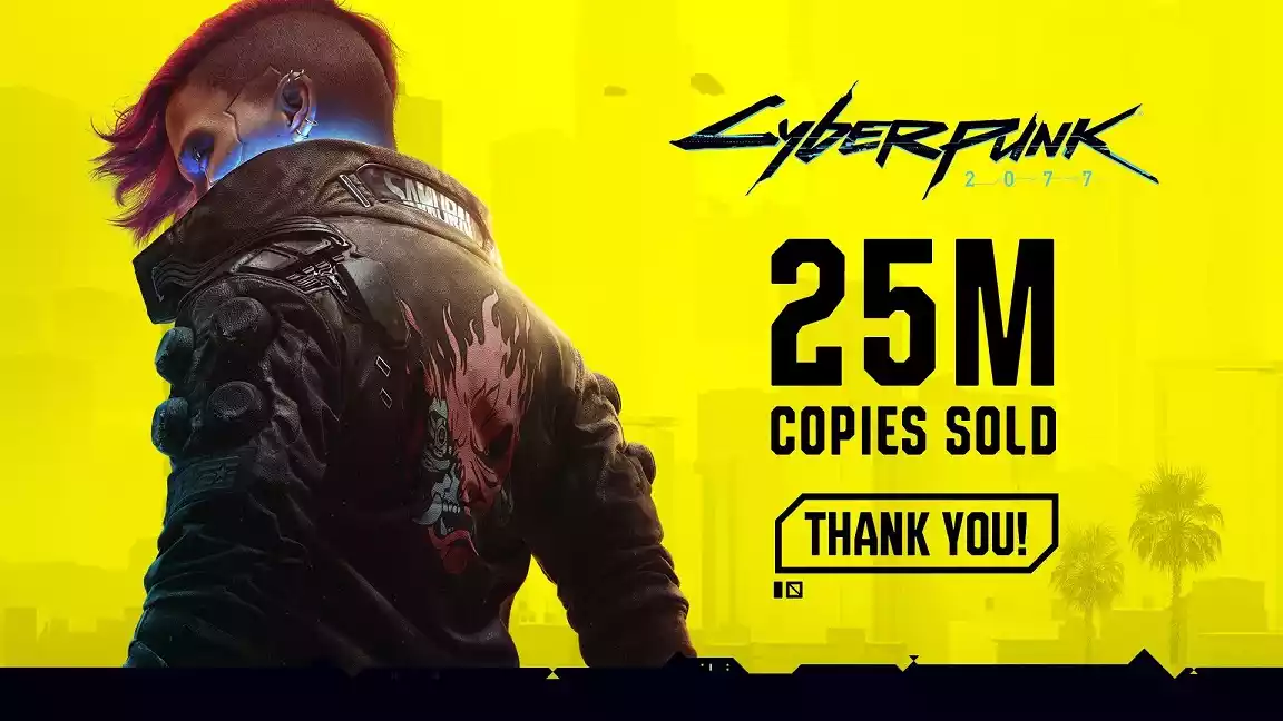 Cyberpunk 2077 vendas 25 milhões unidades