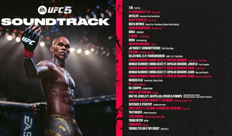 EA Sports UFC 5 tem trilha sonora revelada