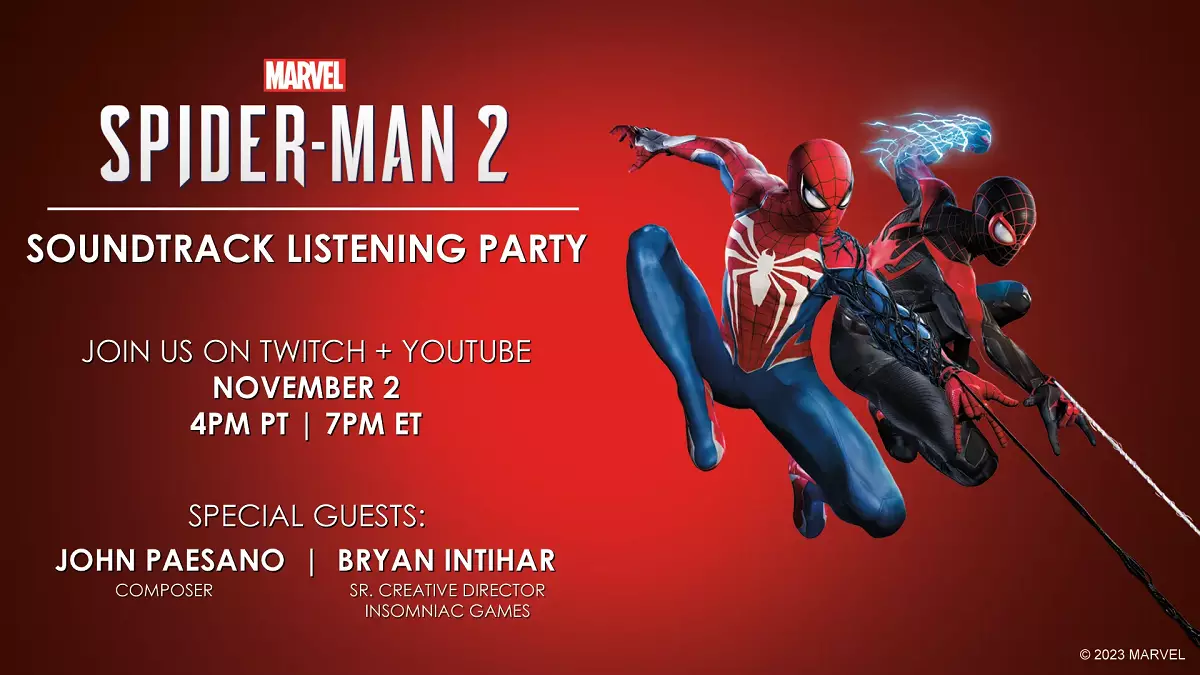 Evento da PlayStation revela os segredos da trilha sonora de Marvel's Spider Man 2