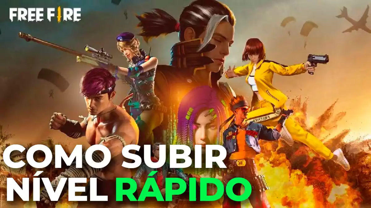 Free Fire Dicas de como subir de nível rápido no battle royale