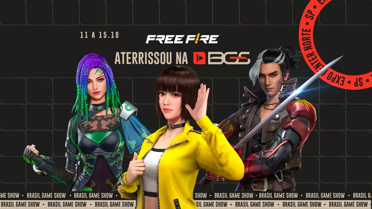 Free Fire confirma participação na BGS 2023; Confira calendário