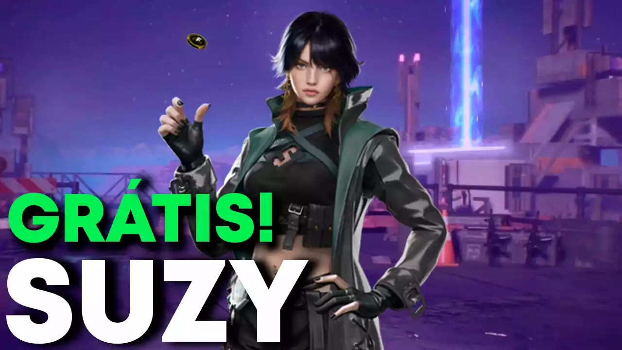 GRÁTIS Como pegar a personagem Suzy no Free Fire