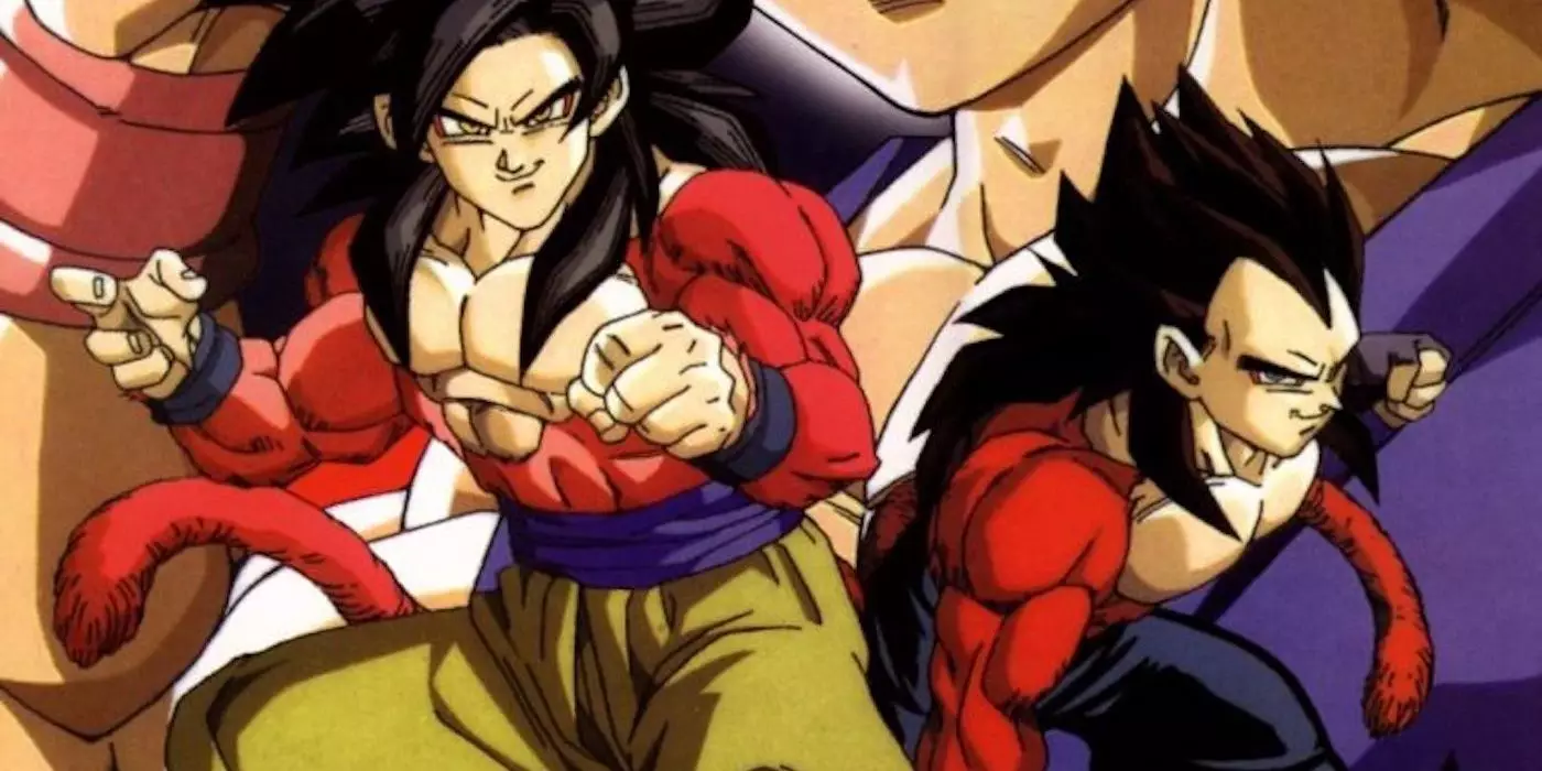 Goku Vegeta Super Saiyajin 4