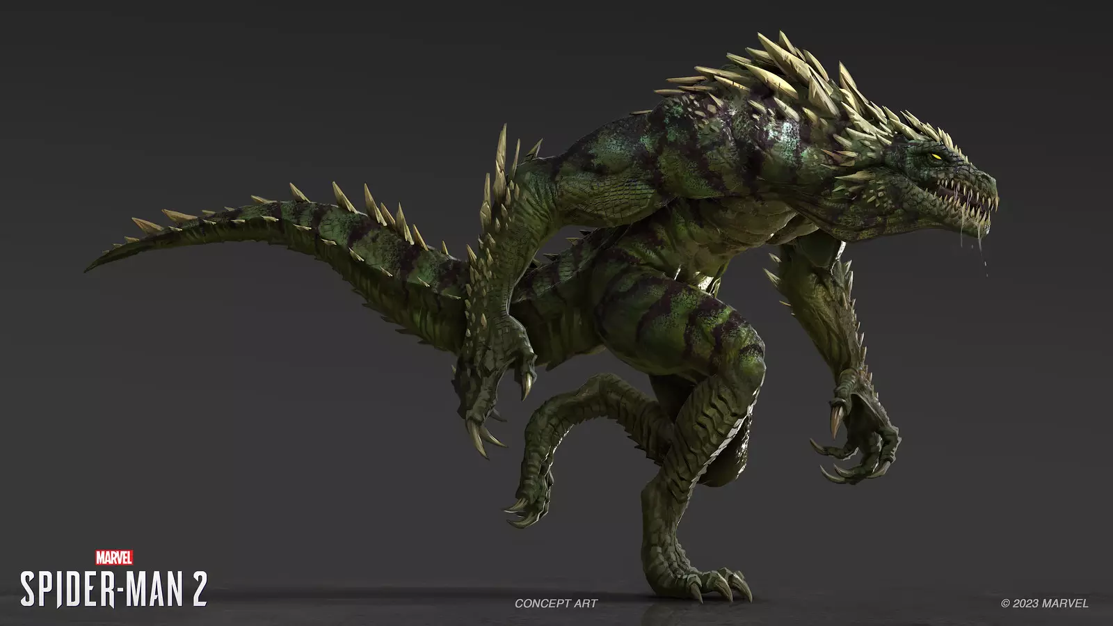 Marvel’s Spider Man 2 Lizard concept art