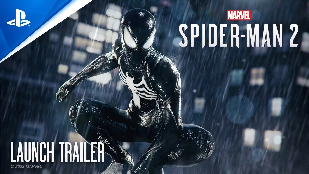 Marvel's Spider Man 2 trailer lançamento