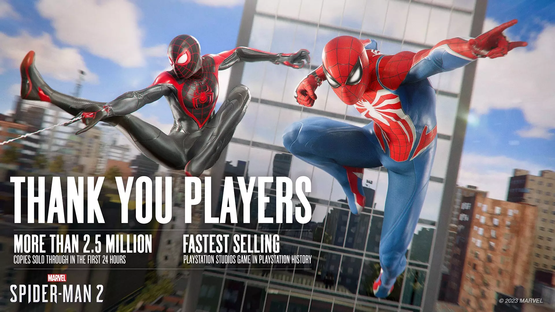 Marvel's Spider Man 2 vendas