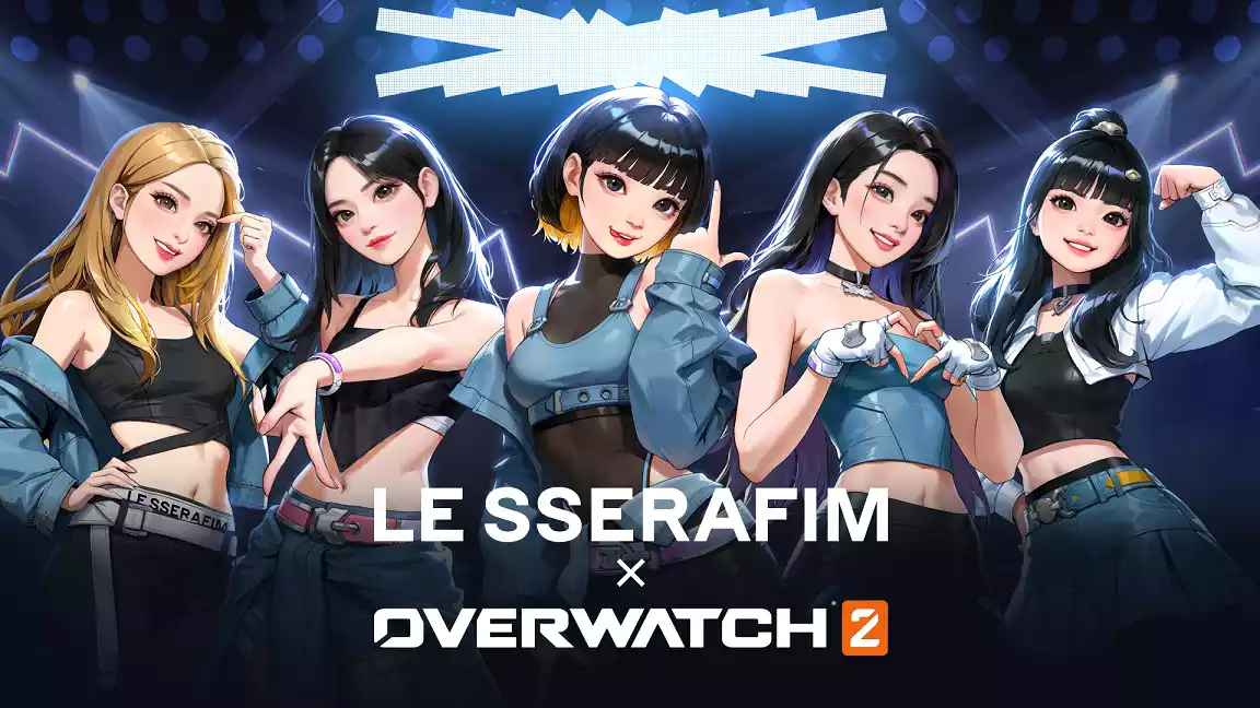 Overwatch 2 X LE SSERAFIM Colaboração em clipe musical é anunciada