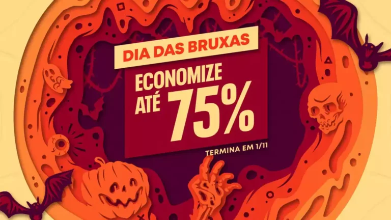 Promoção PS Store Dia das Bruxas já está disponível 2023