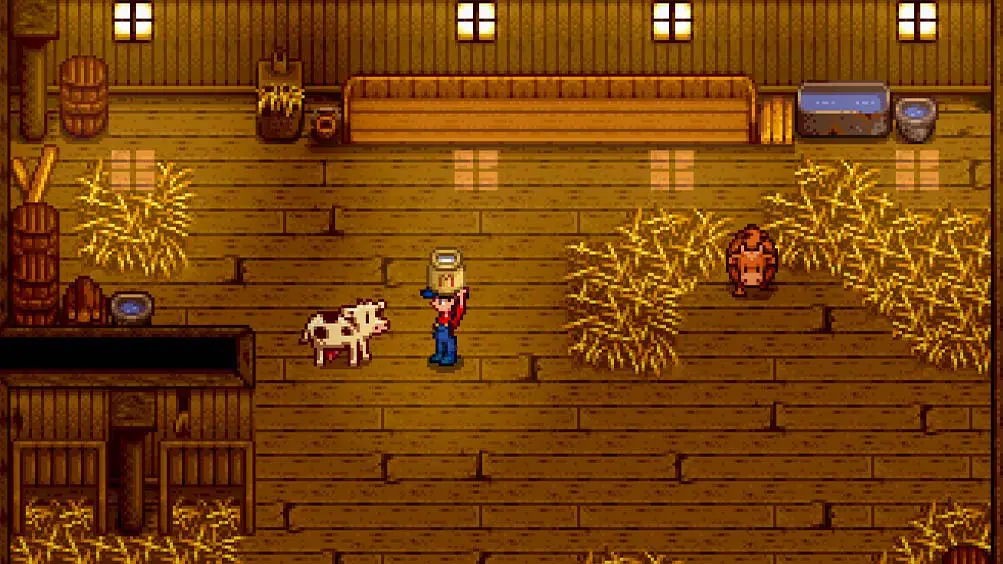 Stardew Valley Como conseguir Leite Grande de vaca