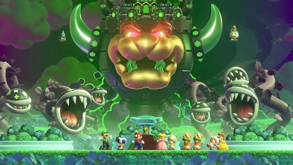 Super Mario Bros Wonder Todos os chefes