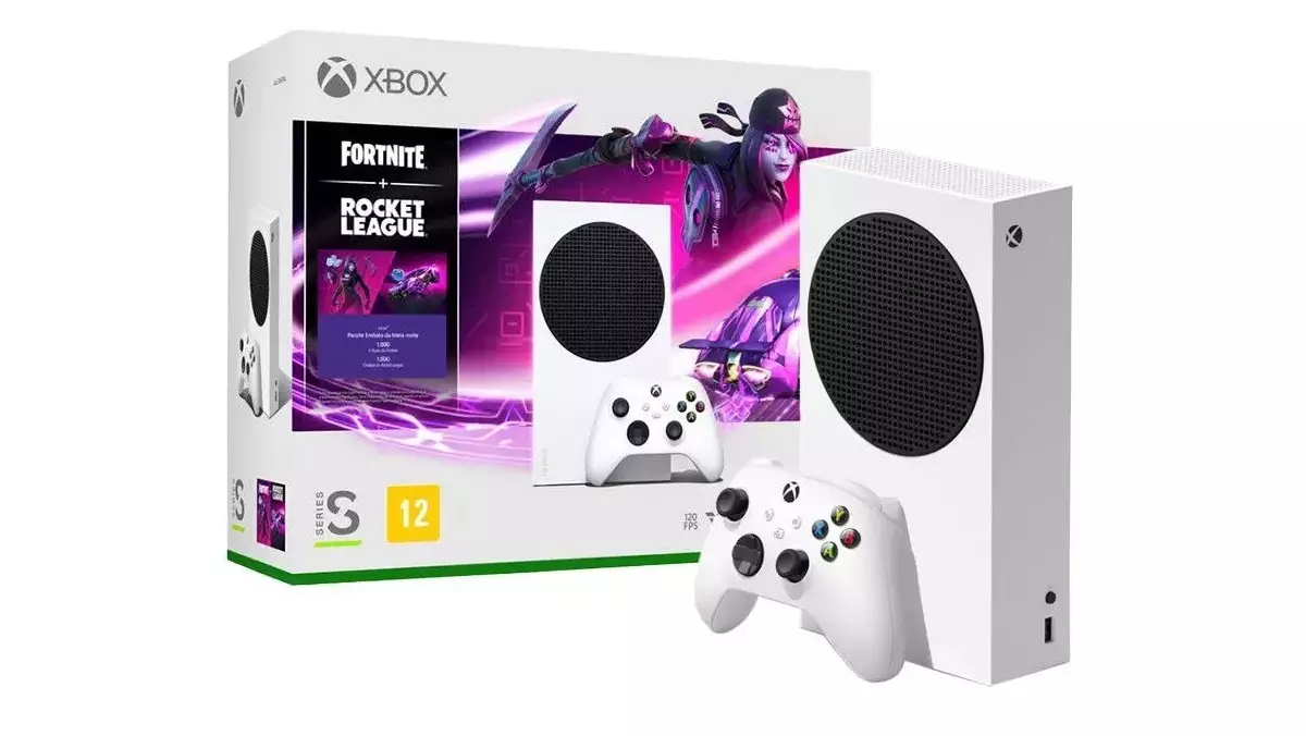 Xbox Series S O melhor console de jogos econômico