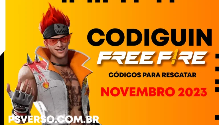 codigo free fire codiguin ff resgatar rewards semanal novembro 2023