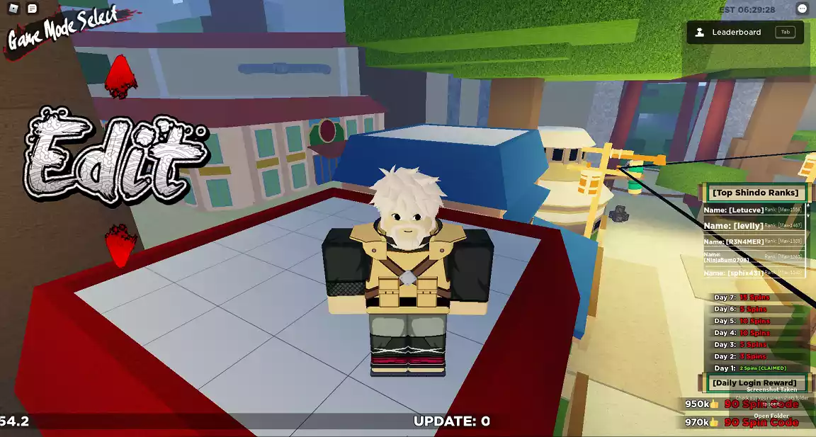 Roblox: Código de Vida Shindo dezembro 2023 - Alucare