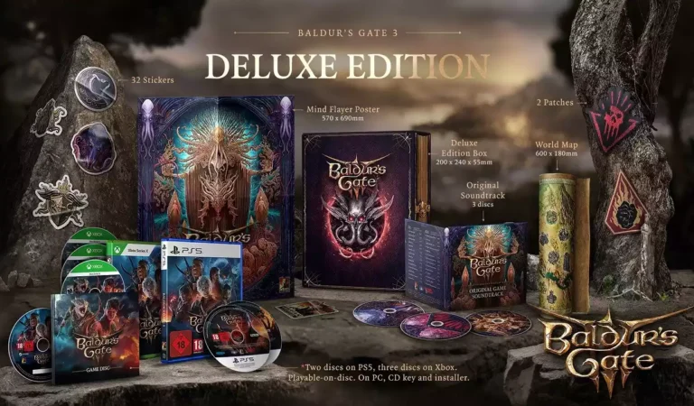 Baldur’s Gate 3 ganha edição física Deluxe Edition; veja o conteúdo