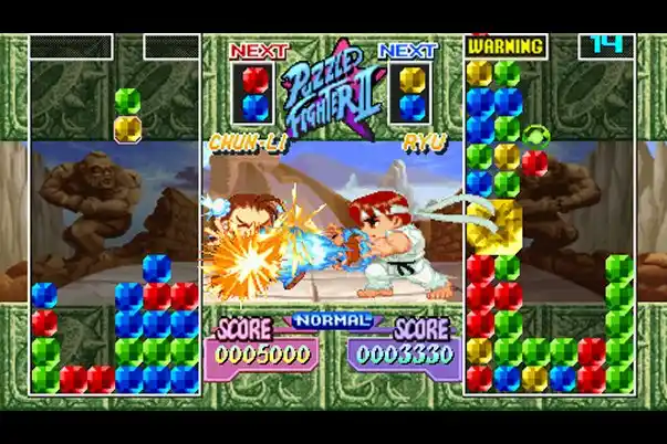 Capcom Puzzle World psp Capcom Puzzle World psp